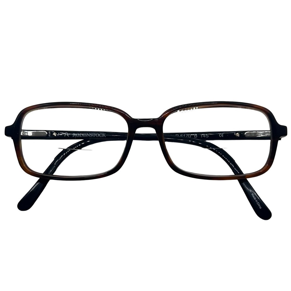 Rodenstock R 5170 B 145 Tortoise Black Rectangular Eyeglass Frames Unisex
